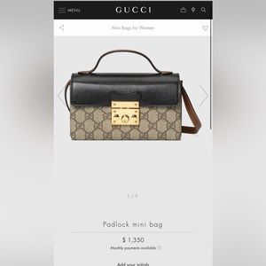 Gucci Padlock Mini Bag